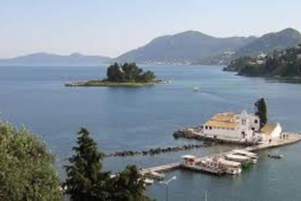 Вилла Corfu Tramezzo Designer'S House Bastounion Экстерьер фото