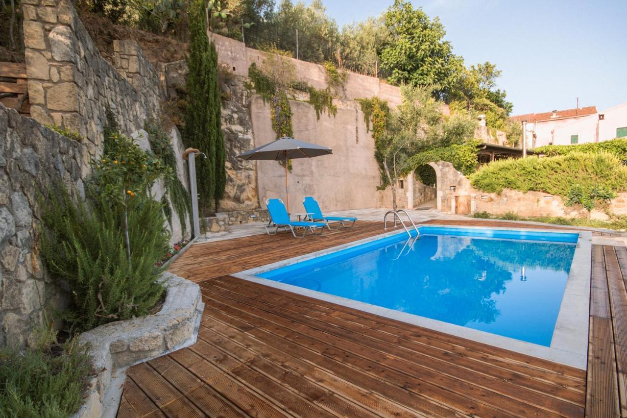 Вилла Corfu Tramezzo Designer'S House Bastounion Экстерьер фото