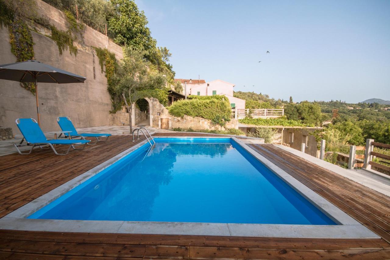 Вилла Corfu Tramezzo Designer'S House Bastounion Экстерьер фото